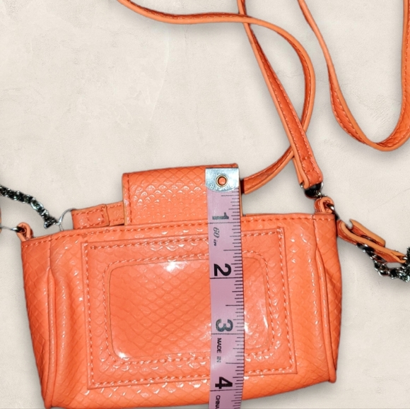 Nine West Neon Orange Festival Micro Bag - Picture 7 of 16